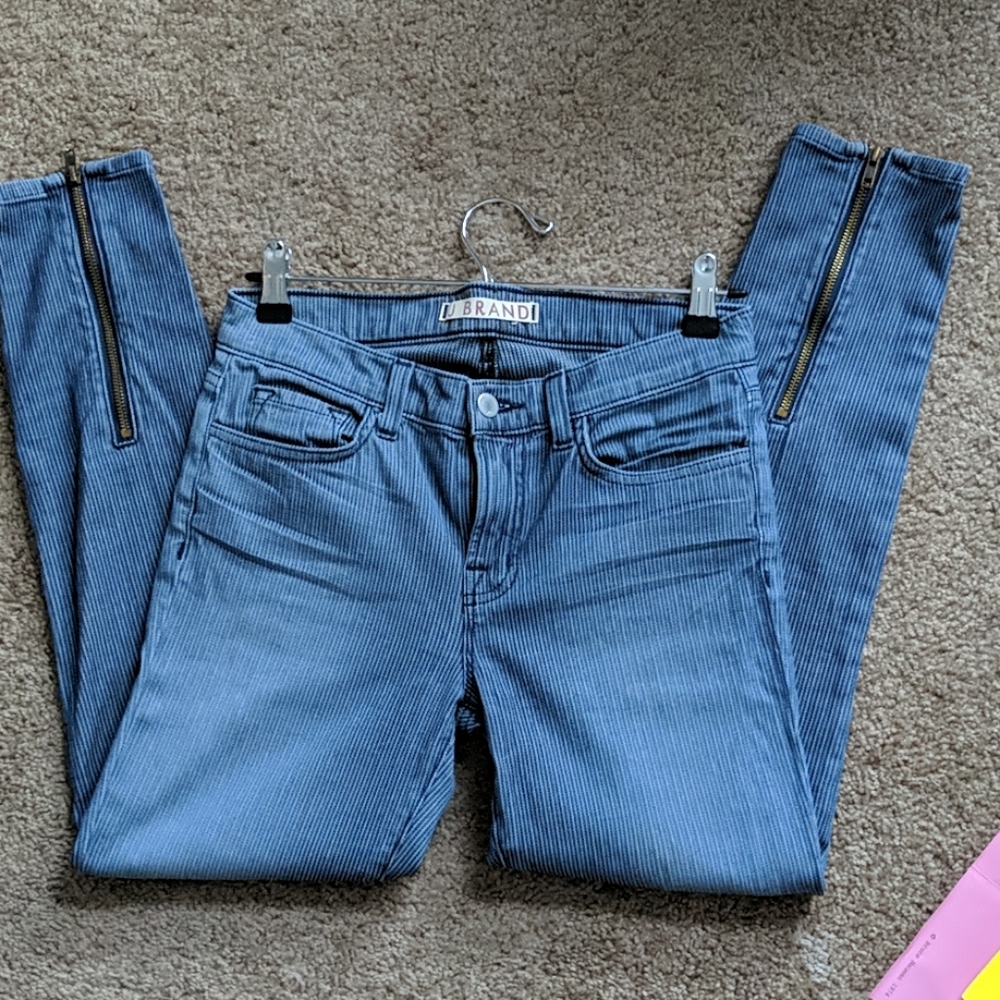 J Brand Cass vintage stripe jeans 28
